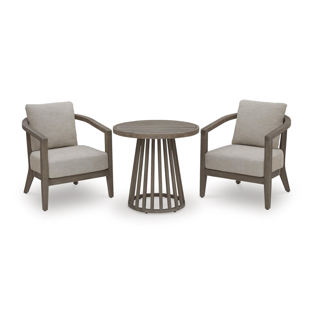  Signature Design by Ashley Joy Lagoon PCP310-050 Chairs with Cushions and Table Set IMAGE 1