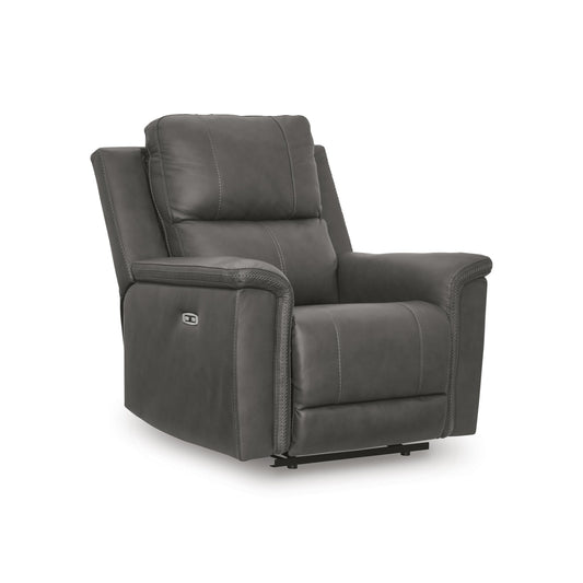  Signature Design by Ashley Bleckley PCU1200013 Power Recliner with Adjustable Headrest IMAGE 1