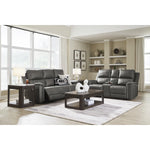  Signature Design by Ashley Bleckley PCU1200018 Power Reclining Loveseat with Console and Adjustable Headrest IMAGE 10