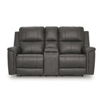  Signature Design by Ashley Bleckley PCU1200018 Power Reclining Loveseat with Console and Adjustable Headrest IMAGE 3