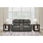  Signature Design by Ashley Bleckley PCU1200018 Power Reclining Loveseat with Console and Adjustable Headrest IMAGE 6