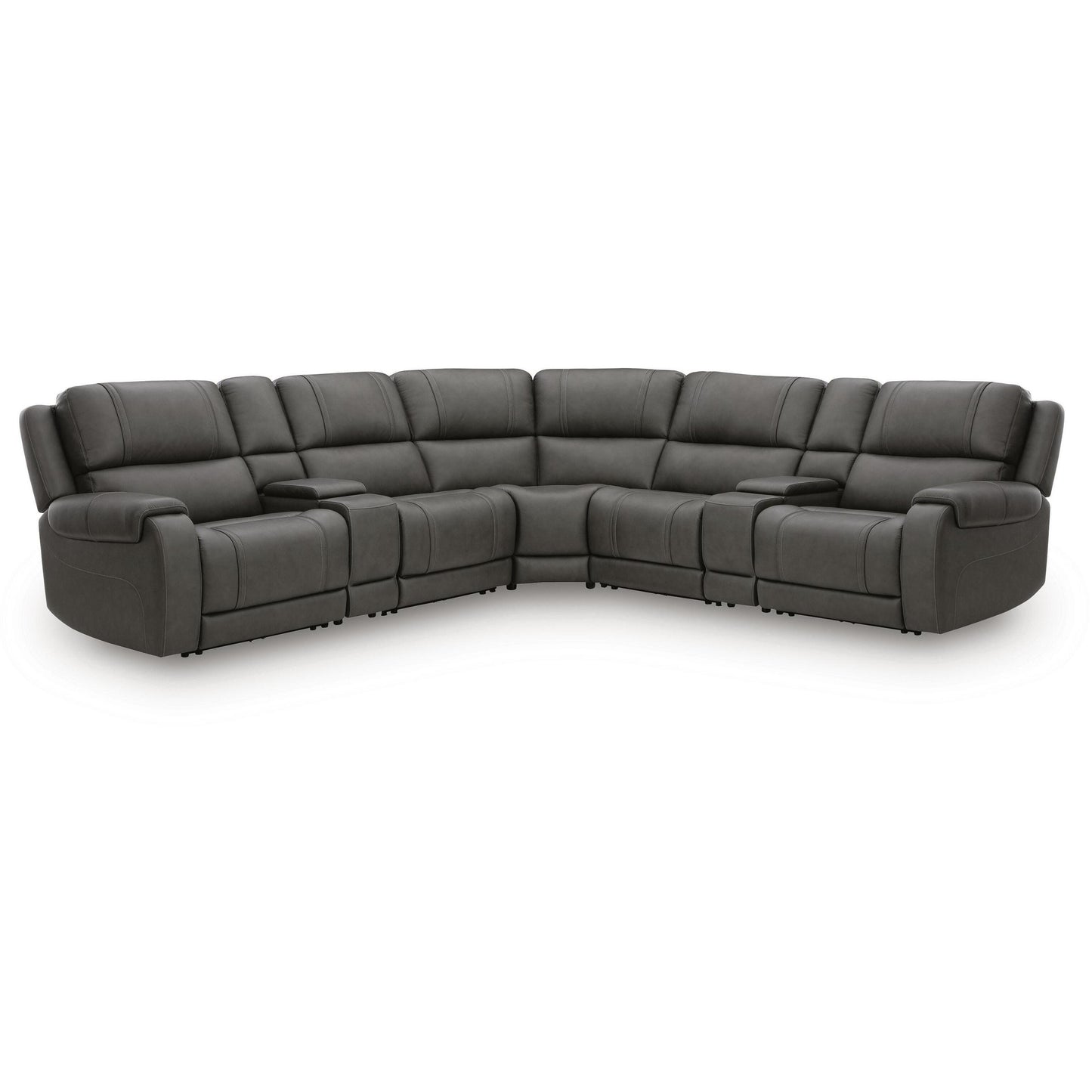  Signature Design by Ashley 5Z - Pittson PCU12600S10 7 pc Power Reclining Sectional IMAGE 1