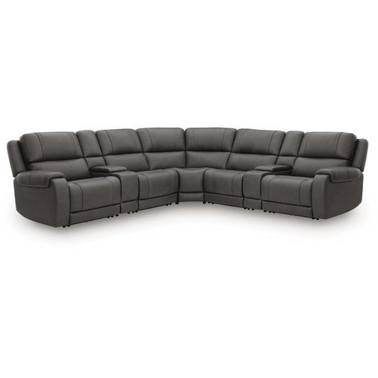  Signature Design by Ashley 5Z - Pittson PCU12600S10 7 pc Power Reclining Sectional IMAGE 1