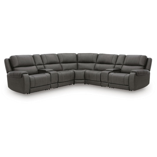  Signature Design by Ashley 5Z - Pittson PCU12600S11 7 pc Power Reclining Sectional IMAGE 1