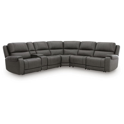  Signature Design by Ashley 5Z - Pittson PCU12600S12 6 pc Power Reclining Sectional IMAGE 1