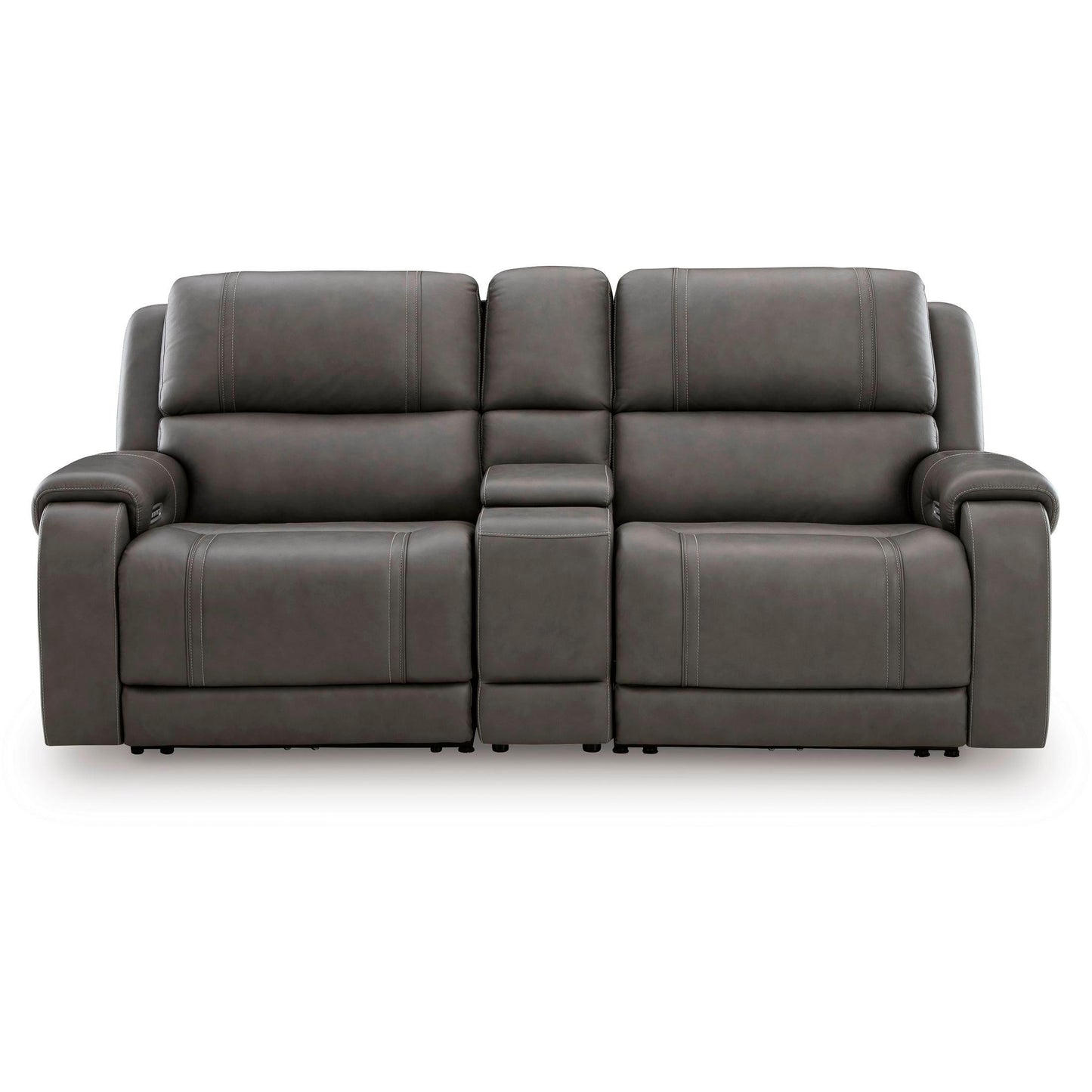  Signature Design by Ashley 5Z - Pittson PCU12600S2 3 pc Power Reclining Sectional Loveseat with Console IMAGE 1