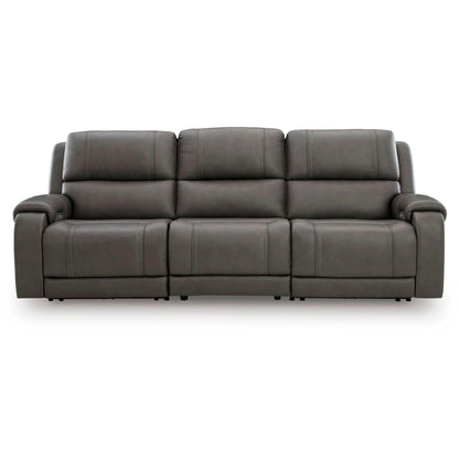  Signature Design by Ashley 5Z - Pittson PCU12600S3 3 pc Power Sectional Reclining Sofa IMAGE 1