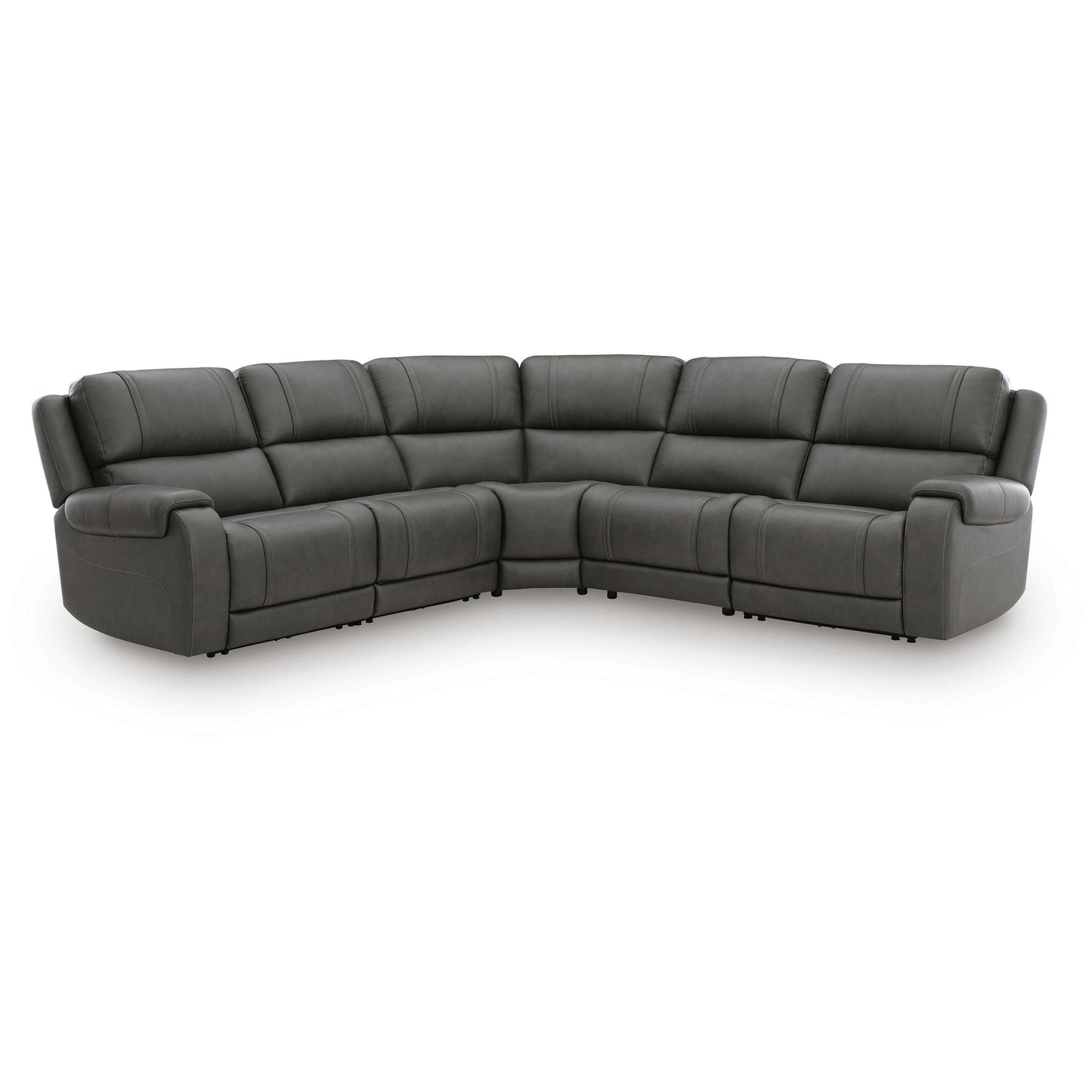  Signature Design by Ashley 5Z - Pittson PCU12600S6 5 pc Power Reclining Sectional IMAGE 1