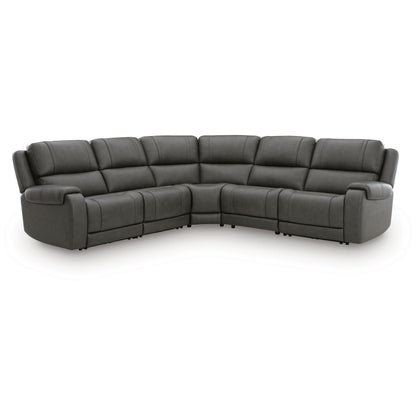  Signature Design by Ashley 5Z - Pittson PCU12600S6 5 pc Power Reclining Sectional IMAGE 1