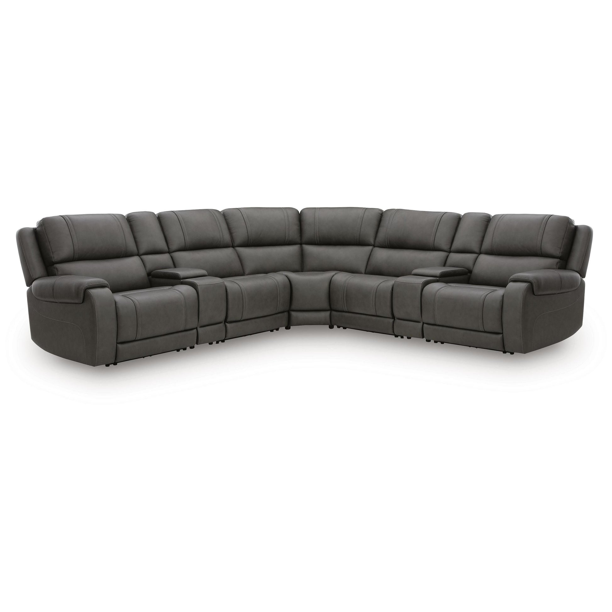  Signature Design by Ashley 5Z - Pittson PCU12600S7 7 pc Power Reclining Sectional IMAGE 1