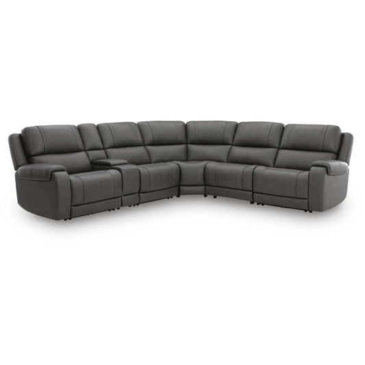  Signature Design by Ashley 5Z - Pittson PCU12600S8 6 pc Power Reclining Sectional IMAGE 1