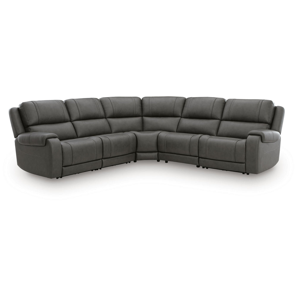  Signature Design by Ashley 5Z - Pittson PCU12600S9 5 pc Power Reclining Sectional IMAGE 1
