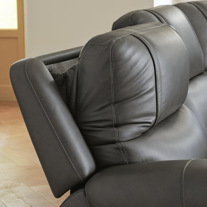 Signature Design by Ashley 5Z - Pittson PCU12600S9 5 pc Power Reclining Sectional IMAGE 2