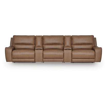  Signature Design by Ashley DeepWakes PCU62606S14 5 pc Power Reclining Sectional IMAGE 1