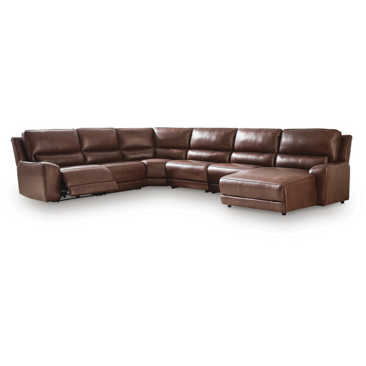  Signature Design by Ashley DeepWakes PCU62607S33 6 pc Reclining Sectional with Chaise IMAGE 1
