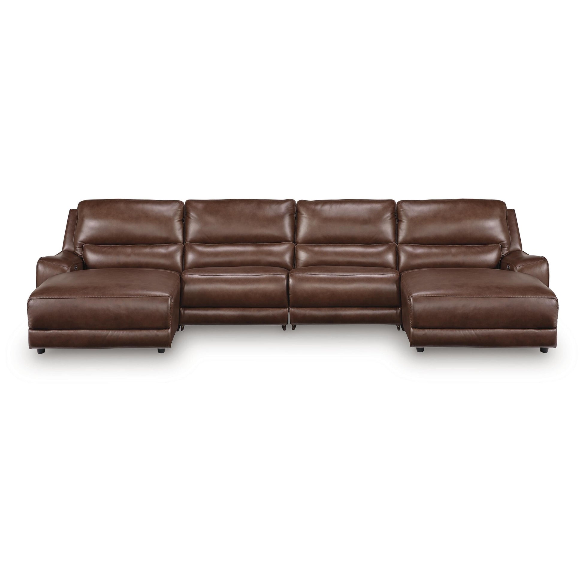  Signature Design by Ashley DeepWakes PCU62607S37 4 pc Reclining Sectional with Double Chaise IMAGE 1