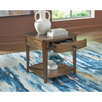  Signature Design by Ashley Burkbyer T513-3 Rectangular End Table IMAGE 6