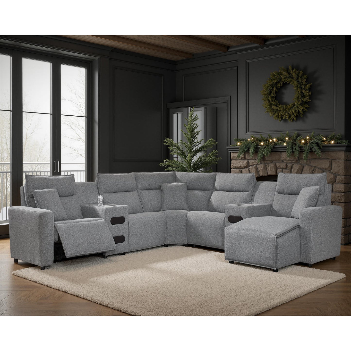  Signature Design by Ashley ModMax II Console with Audio System 6590660 IMAGE 7