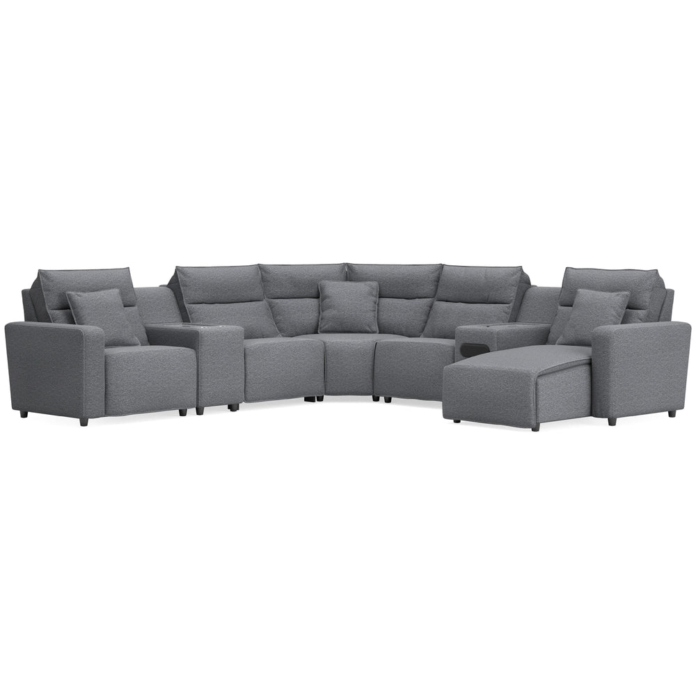  Signature Design by Ashley ModMax II 65906S45 7 pc Power Reclining Sectional with Chaise IMAGE 1