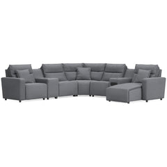  Signature Design by Ashley ModMax II 65906S45 7 pc Power Reclining Sectional with Chaise IMAGE 1
