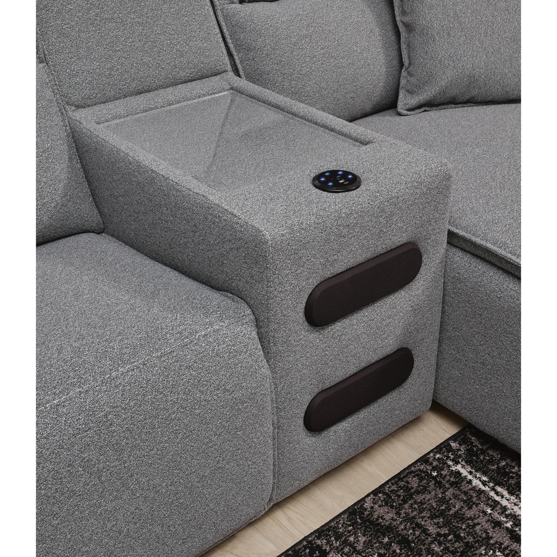  Signature Design by Ashley ModMax II 65906S45 7 pc Power Reclining Sectional with Chaise IMAGE 3