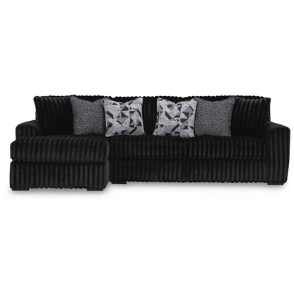  Signature Design by Ashley Midnight-Madness 98103S15 3 pc Sectional with Chaise IMAGE 1