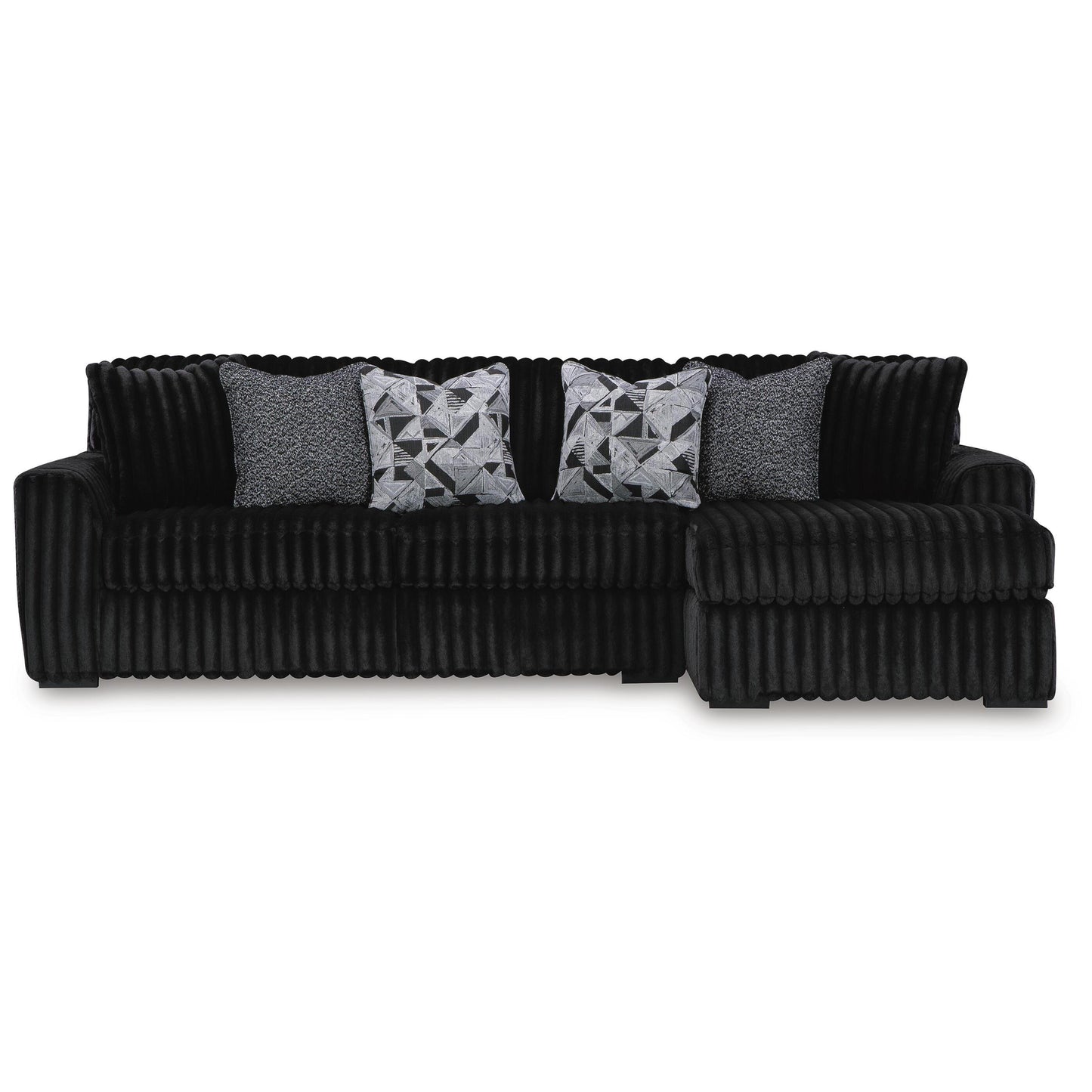  Signature Design by Ashley Midnight-Madness 98103S16 3 pc Sectional with Chaise IMAGE 1