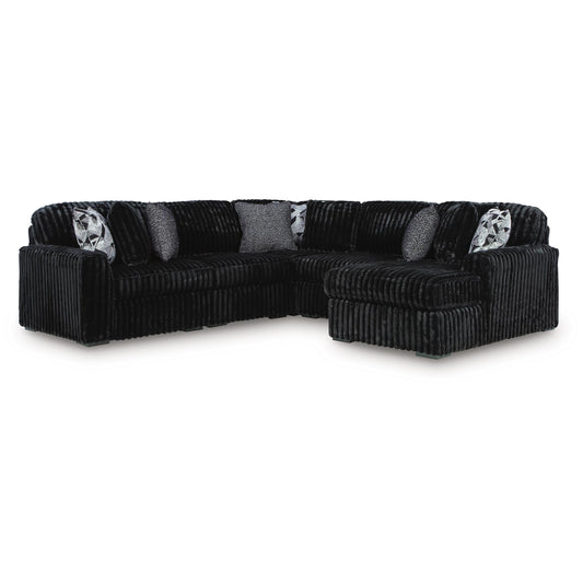  Signature Design by Ashley Midnight-Madness 98103S22 5 pc Sectional with Chaise IMAGE 1