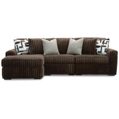  Signature Design by Ashley Midnight-Madness 98104S15 3 pc Sectional with Chaise IMAGE 1