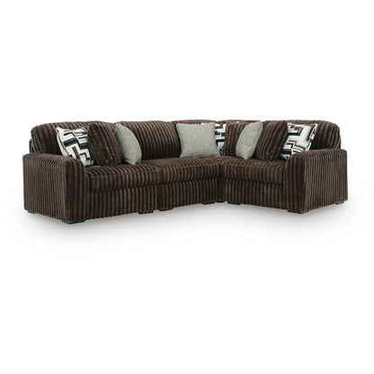  Signature Design by Ashley Midnight-Madness 98104S25 4 pc Sectional IMAGE 1