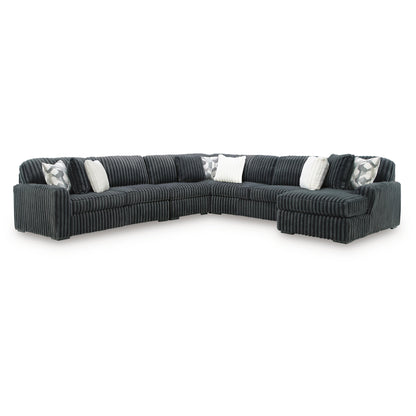  Signature Design by Ashley Midnight-Madness 98105S12 5 pc Sectional with Chaise IMAGE 1