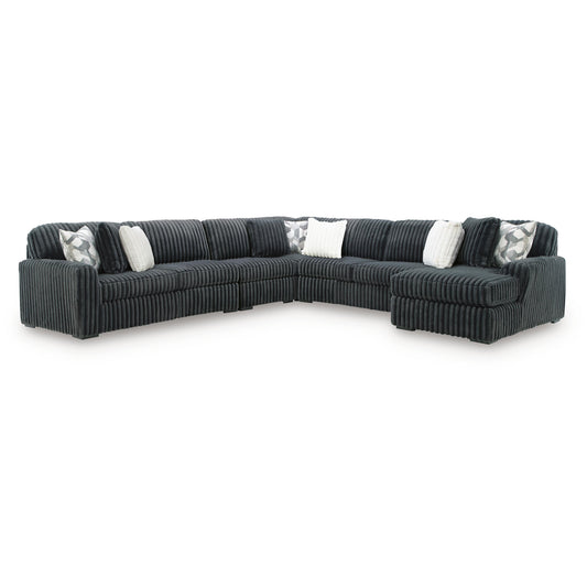  Signature Design by Ashley Midnight-Madness 98105S12 5 pc Sectional with Chaise IMAGE 1