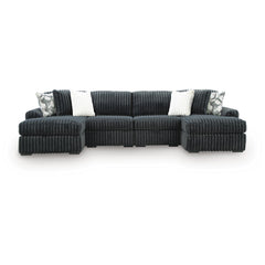  Signature Design by Ashley Midnight-Madness 98105S19 4 pc Double Chaise Sectional IMAGE 1