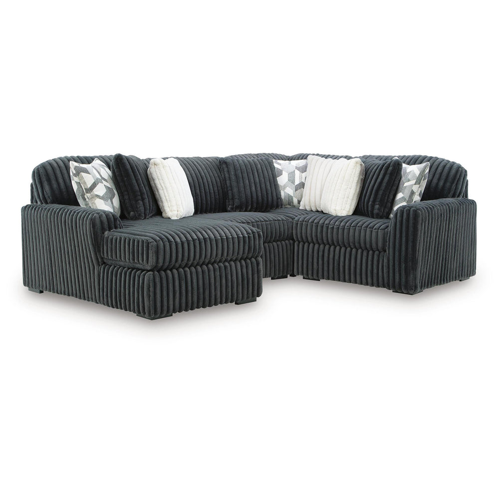  Signature Design by Ashley Midnight-Madness 98105S20 4 pc Sectional with Chaise IMAGE 1