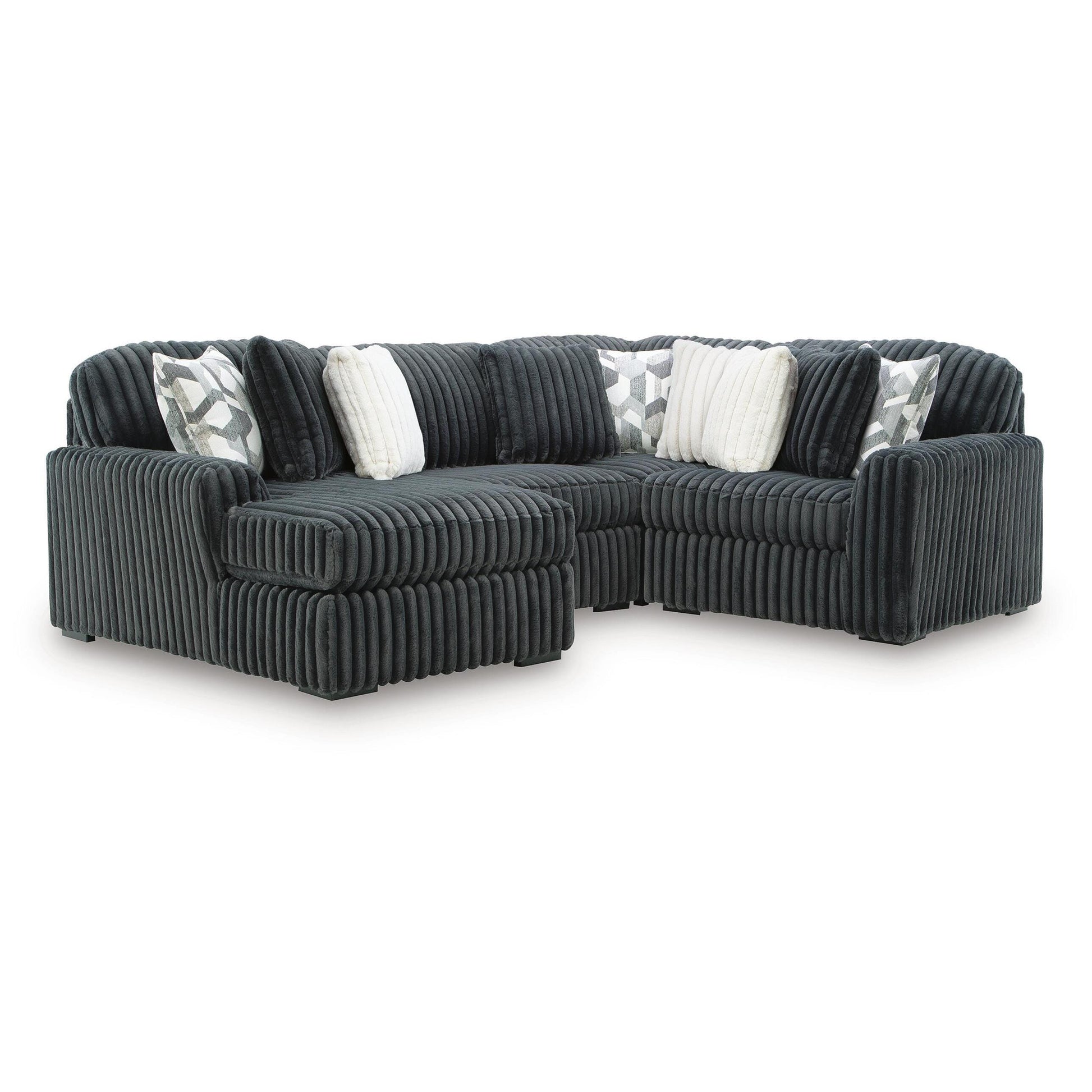  Signature Design by Ashley Midnight-Madness 98105S20 4 pc Sectional with Chaise IMAGE 1