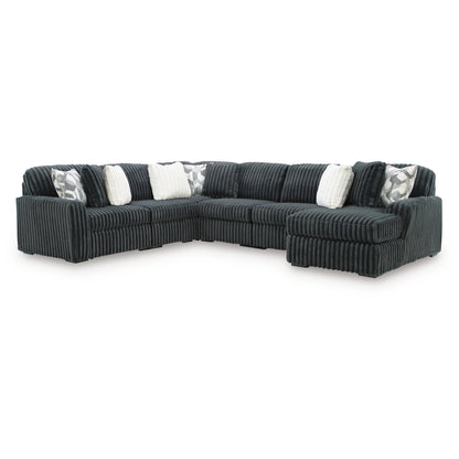  Signature Design by Ashley Midnight-Madness 98105S25 6 pc Sectional with Chaise IMAGE 1