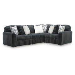  Signature Design by Ashley Midnight-Madness 98105S26 4 pc Sectional IMAGE 1