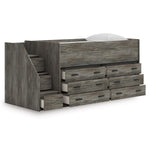  Signature Design by Ashley Frandern B4480B26 Twin Loft Bed with Drawer Storage IMAGE 2