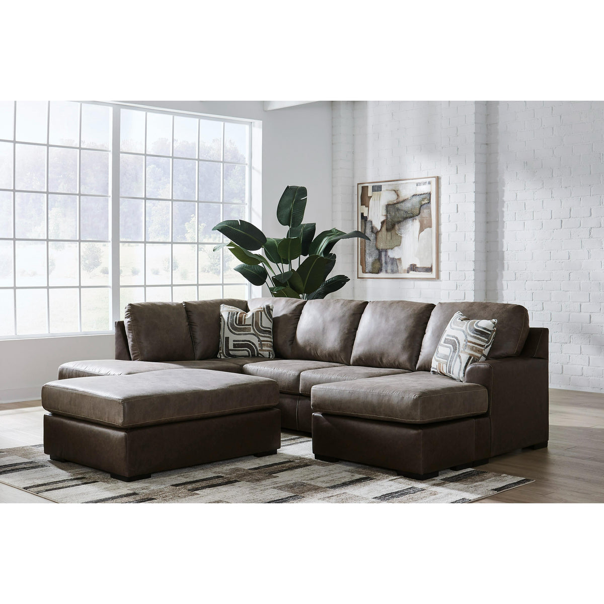  Signature Design by Ashley Castille Way PC62703S1 2 pc Sectional with Chaise IMAGE 4