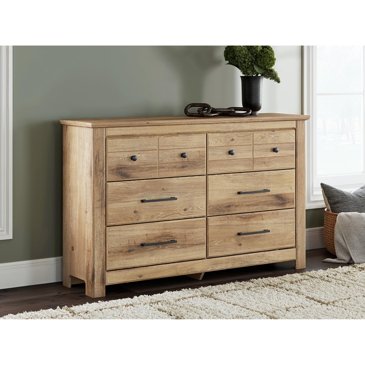  Signature Design by Ashley Makidern PCB1170-31 Six Drawer Dresser IMAGE 2
