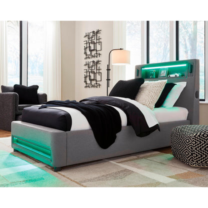  Signature Design by Ashley Verishaw PCB2721B23 Twin Upholstered Bed IMAGE 9