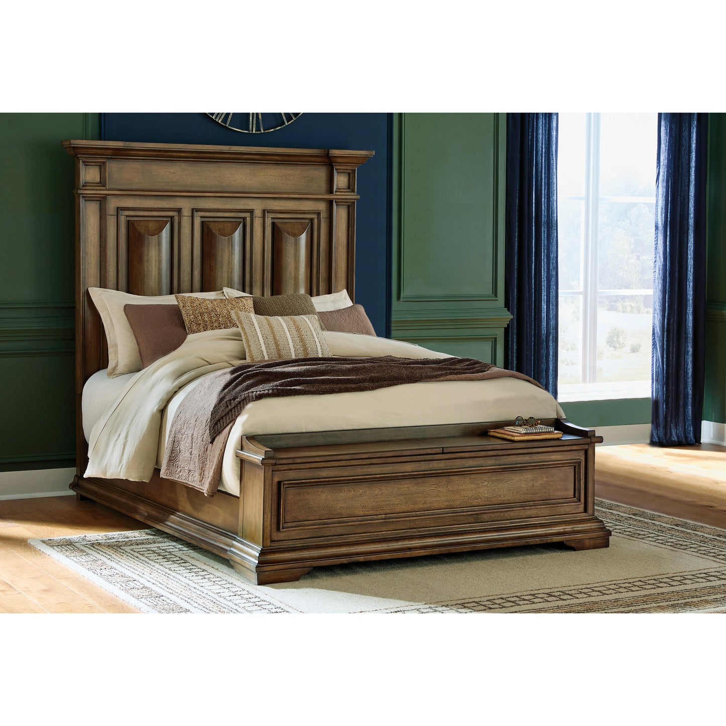  Signature Design by Ashley Frantanna PCB949B4 Queen Panel Storage Bed IMAGE 3