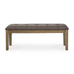  Signature Design by Ashley Urbinforte PCD592-00 Large Upholstered Dining Room Bench IMAGE 2