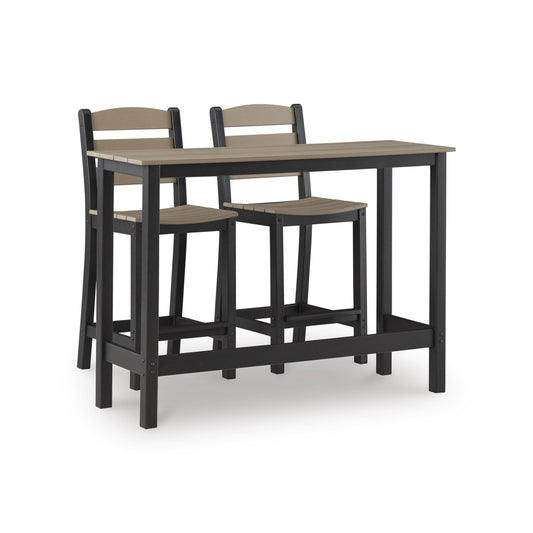  Signature Design by Ashley Shoreline Beach PCP221-113 Counter Table Set IMAGE 1