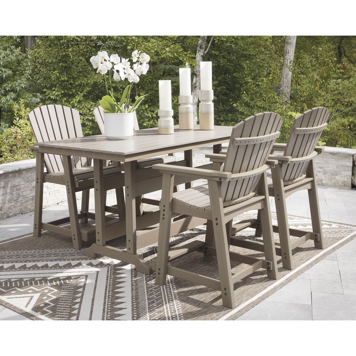  Signature Design by Ashley Seacliff Beach PCP228-124 Barstool IMAGE 5