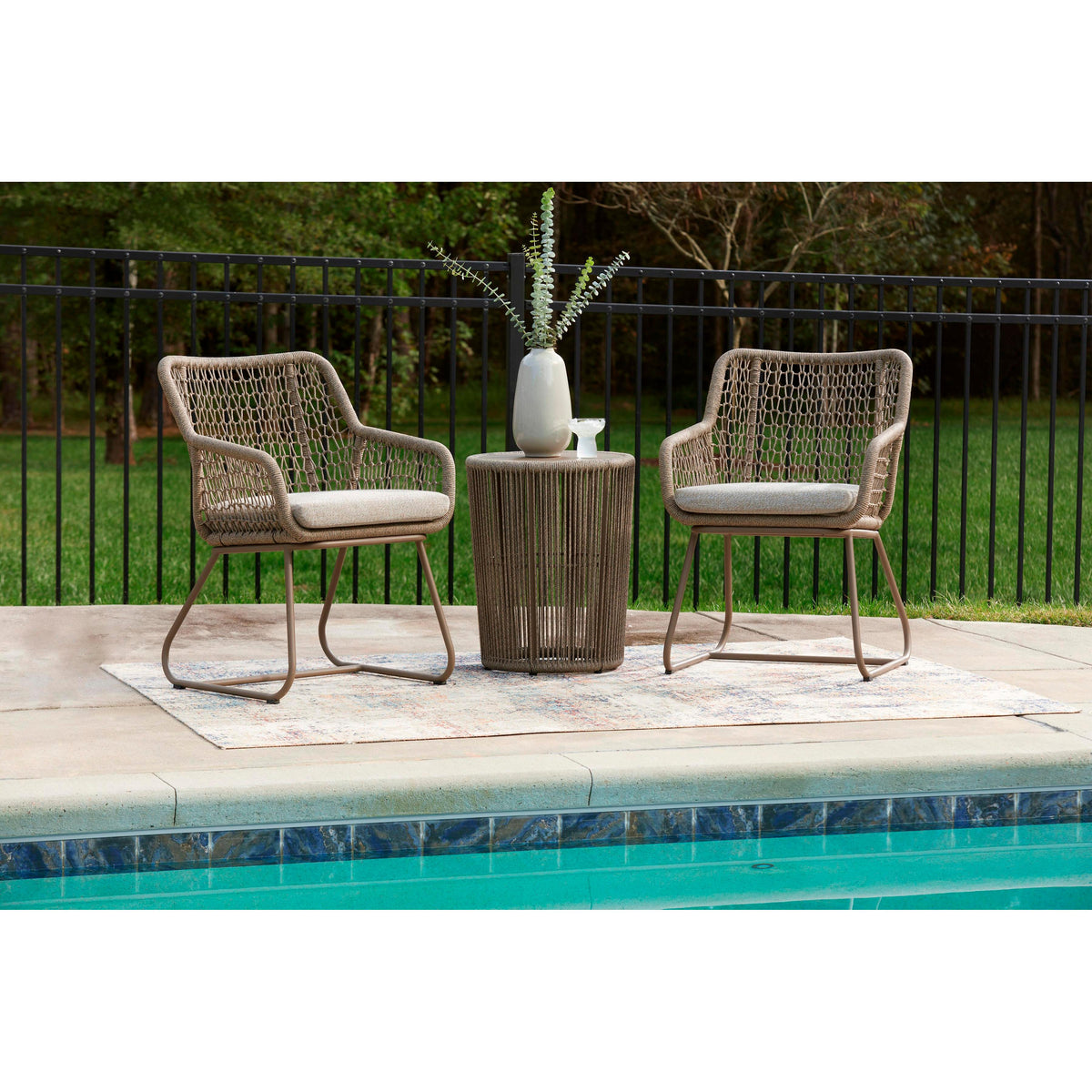  Signature Design by Ashley Majors Beach PCP321-050 Chairs with Cushion/Table Set IMAGE 7