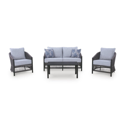  Signature Design by Ashley Bridges Beach PCP391-080 Love/Chairs/Table Set IMAGE 2