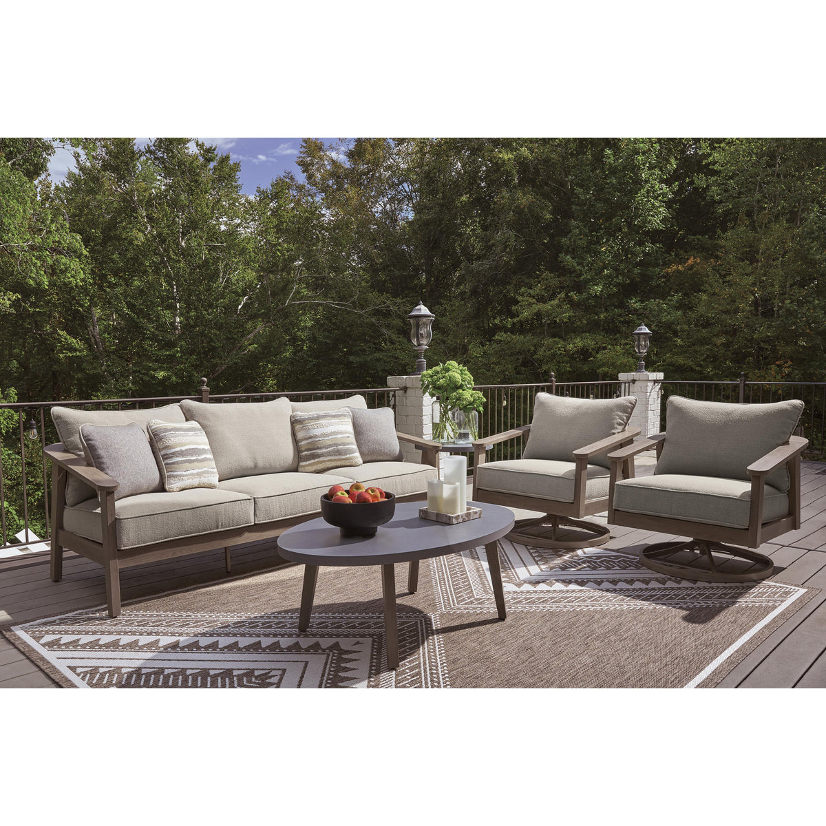  Signature Design by Ashley Harmony Headlands PCP428-706 Round End Table IMAGE 4