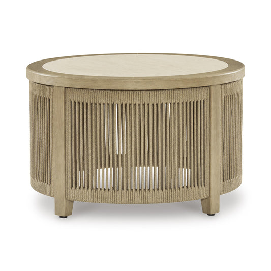  Signature Design by Ashley Spooners Cove PCP469-708 Round Cocktail Table IMAGE 2