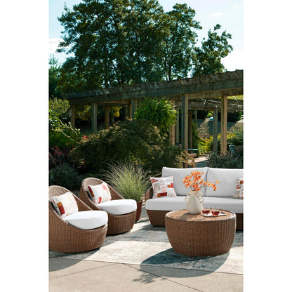  Signature Design by Ashley Double Point PCP503-708 Round Cocktail Table IMAGE 8